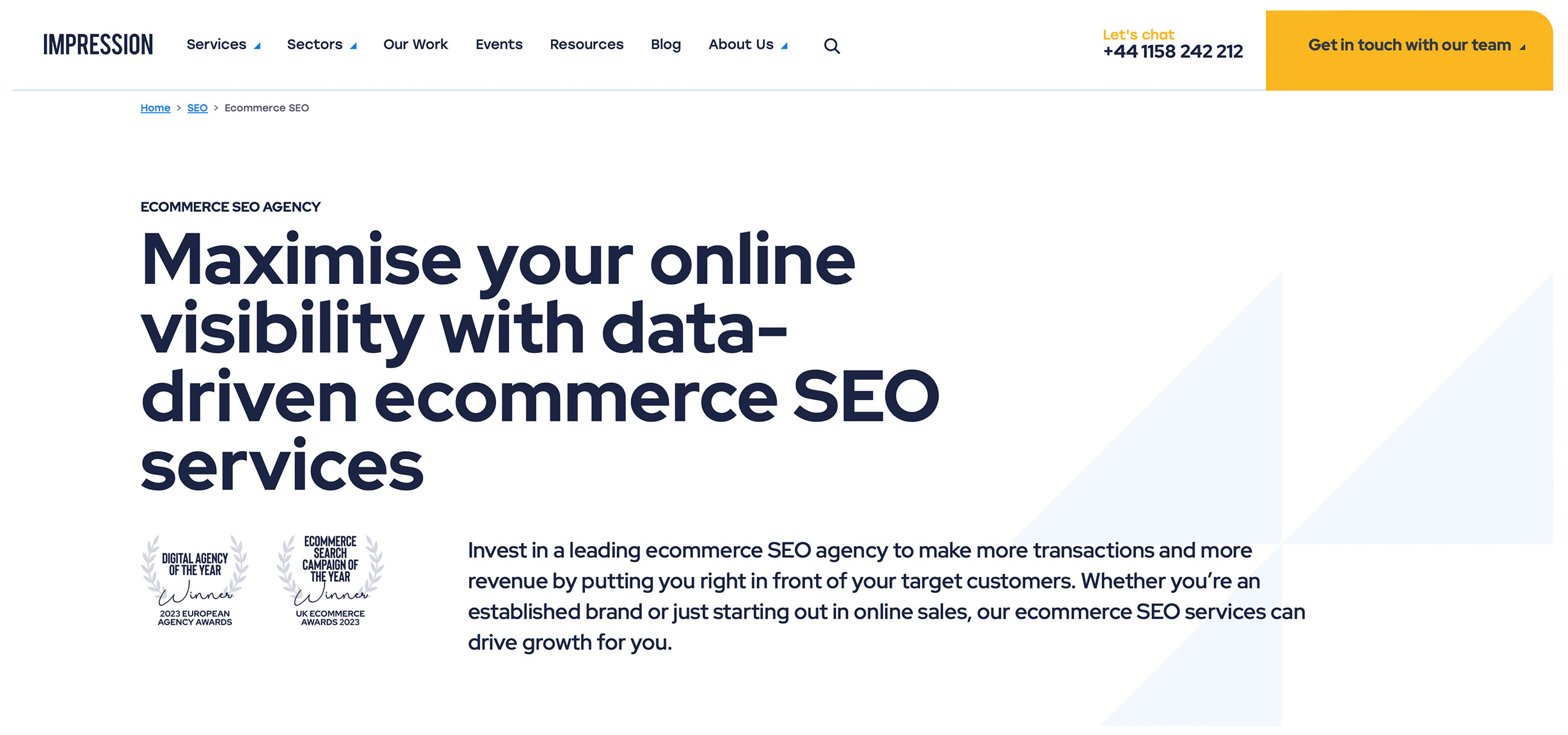 Impression Digital – Enterprise and ecommerce SEO specialists
