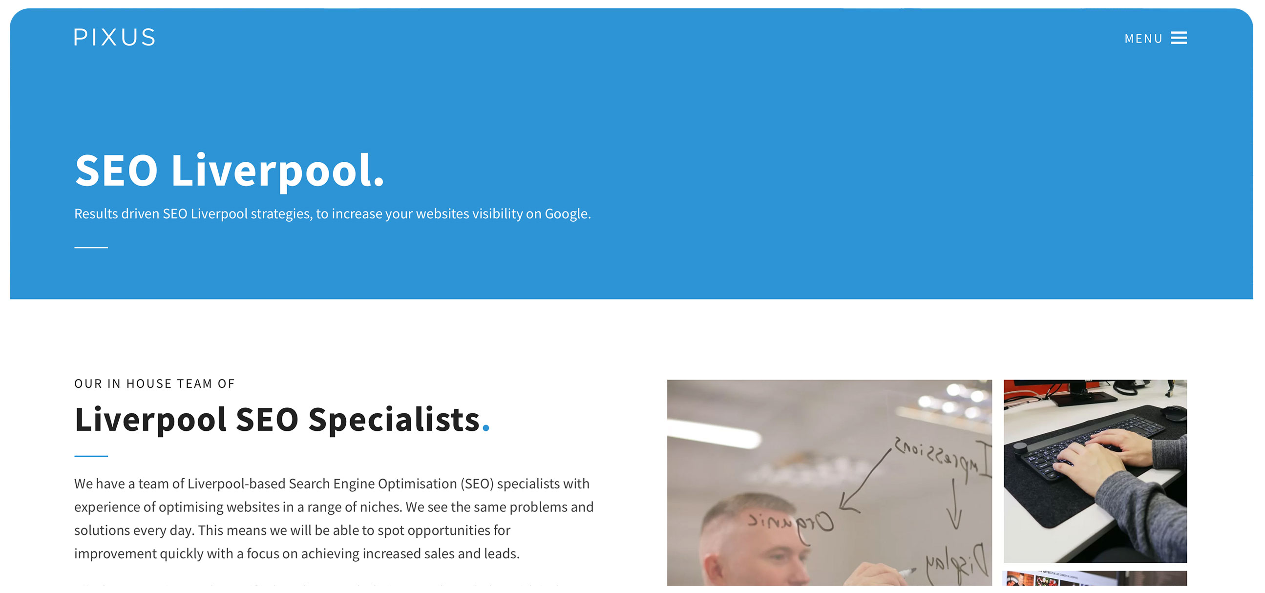 Pixus – Liverpool web design and SEO agency